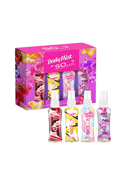 So Fragrance So…? Mini Vücut Spreyi Hediye Seti (4x50ml)