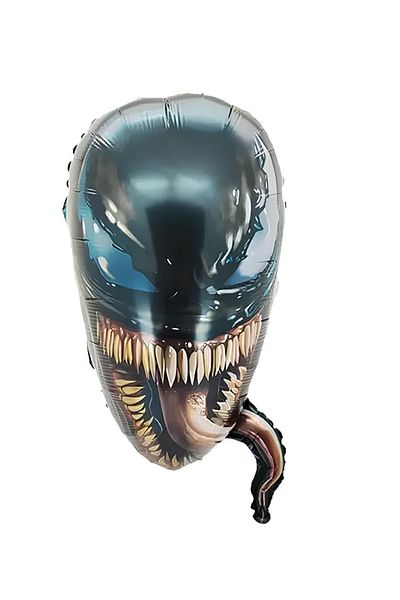 Parti Station Toxic Rage Venom 6 Years Old Birthday Balloon Set Venom Red Concept Birthday Party Balloon Set