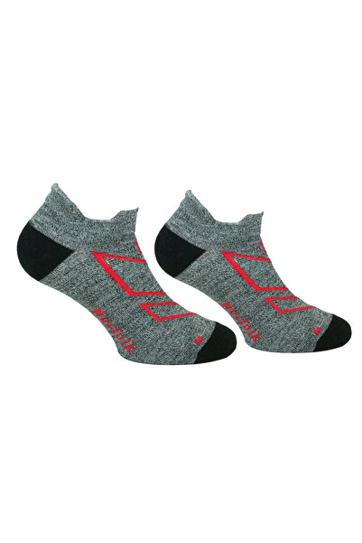 NORFOLK Чорапи за бягане Jeff Merino Wool с ниско деколте в сиво [35-38] 1 чифт