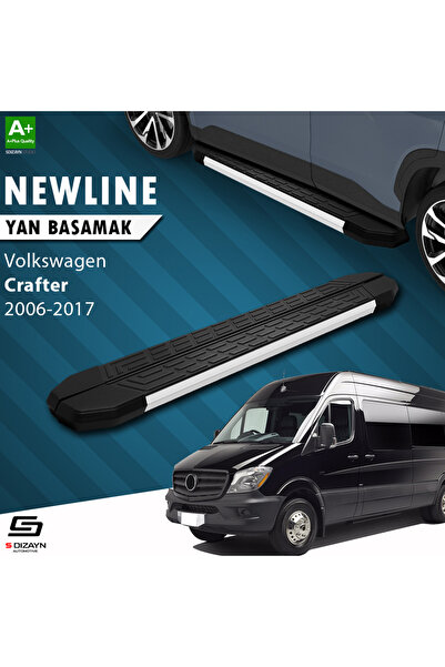 S Dizayn S-dizayn Vw Crafter Van Newline Aluminyum Yan Basamak 269 Cm 2006-20...
