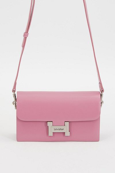 Levidor Pink Double Strap Shoulder Bag