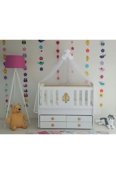 EFENDİ BEBE LÜX 4 ÇEKMECELİ BEŞİK