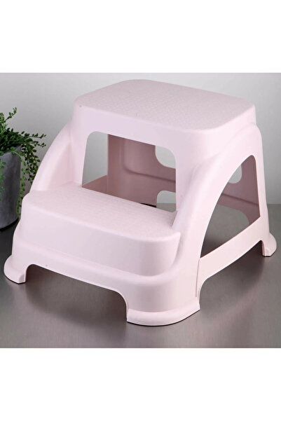 Tuppee Merdivo İki Basamaklı Kaymaz Tabure - 120 KG'a Kadar Taşıma Kapasitesi - Kaliteli Plastik