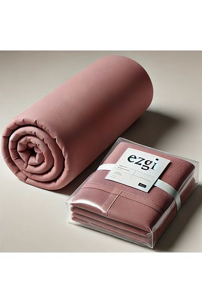 Ezgi Ranforce Elastic Sheet and Pillowcase for Double 160 X 200 Beds