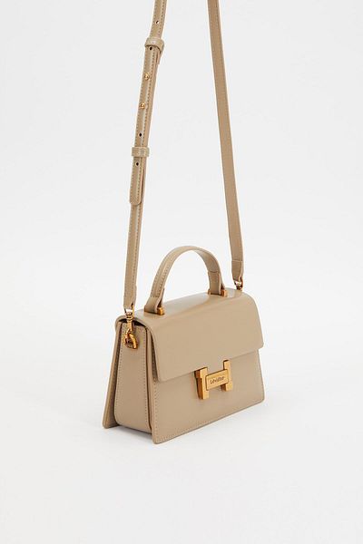 Levidor Gray Square Design Handbag