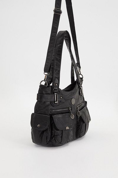 Levidor Black Multi-Eye Shoulder Bag