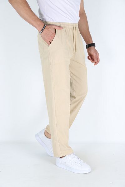 CALİA Men's Hambez Elastic Comfortable Fit Cotton Tracksuit Bottom Pantalon