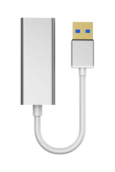 Coverzone USB To Ethernet RJ45 Çevirici Kablolu İnternet Dönüştürücü 1000Mbps Laptop PC İle Uyumlu ZR202