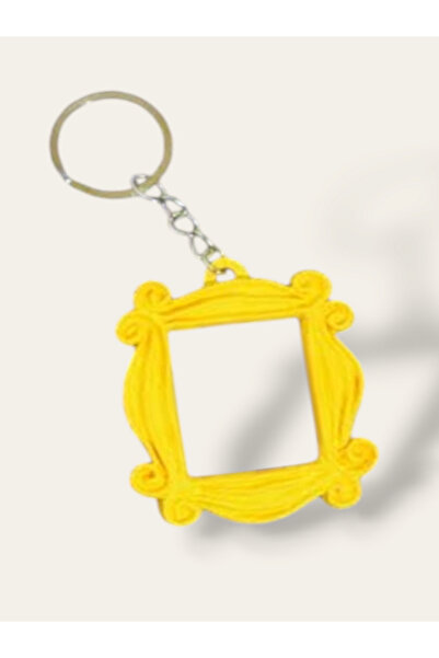 etmo 3d dizayn Friends Kapı Süsü Çerçeve Anahtarlık