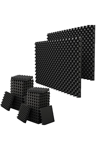 Erginler Ticaret Ses Yalıtımı Yapışkanlı Akustik Yanmaz yumurta Sünger (40 mm 50x50)