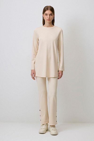 Touché Privé Fence Detailed Tunic Pants Set