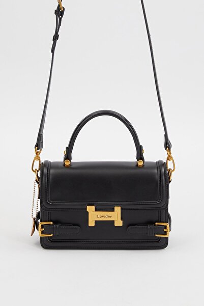 Levidor حقيبة يد بتفاصيل حزام أسود