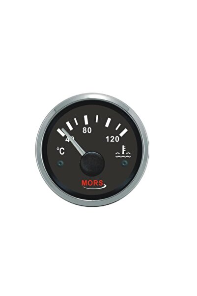 Mors Hararet Göstergesi 12-24V Siyah