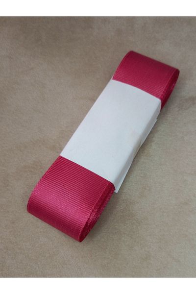 yörük tuhafiye Fuchsia Pink Grosgrain Ribbon - 4 Cm, 10 Meters One Ball, Grosgrain Ribbon