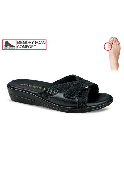 Ceyo Papuci pentru femei cu proeminență osoasă și călcâi cu talpă ortopedică ...