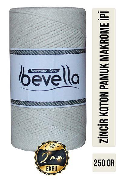 Bevella Macrame Cord Σχοινί μακραμέ 2mm - Τσάντα Supla Runner 250gr