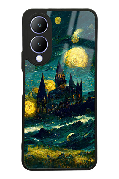 Spoyi Vivo Y17s Van Gogh Tasarımlı Glossy Telefon Kılıfı