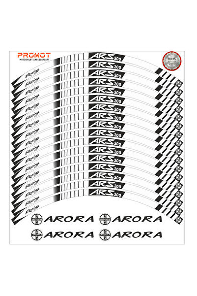 MOTOSEPETİM Motorsiklet ARORA ARS 200 JANT ŞERİDİ 2