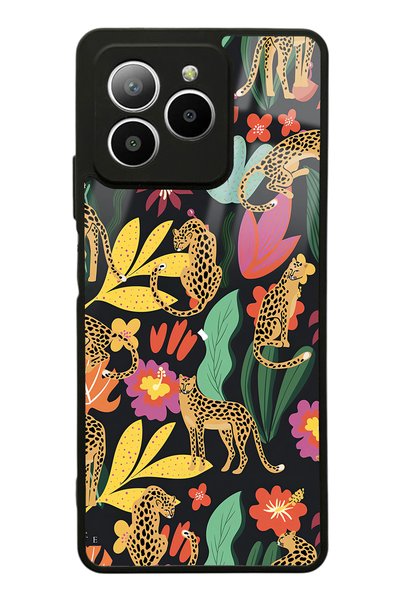 Spoyi Omix X7 Floral Cats Design Glossy Phone Case