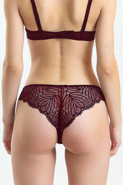 Magic Form 686 Model Claret Red Stone Lace Chiloți damă