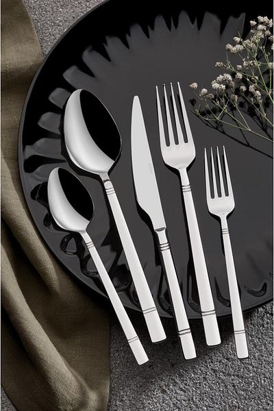 on-on Boğaziçi 84 Piece Fork Spoon Knife Set 18/10