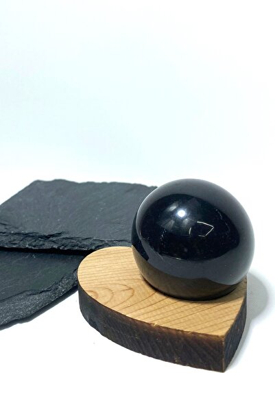 CİYU Obsidyen doğal taş küre 50 mm 165-175 gr