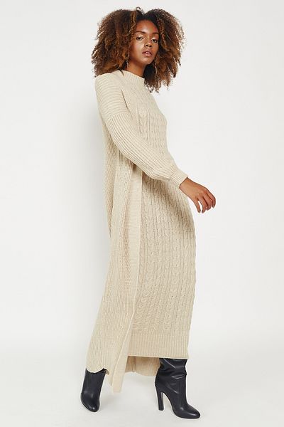 Hopoi Hop9092 Model Women's Maxi Cardigan
