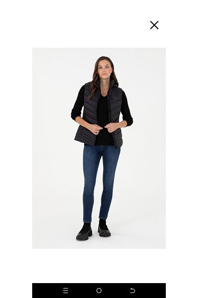 U.S. Polo Assn. U.S. Polo Assn Portable Hooded Regular Fit Women's Vest (Exclusive Clothes)