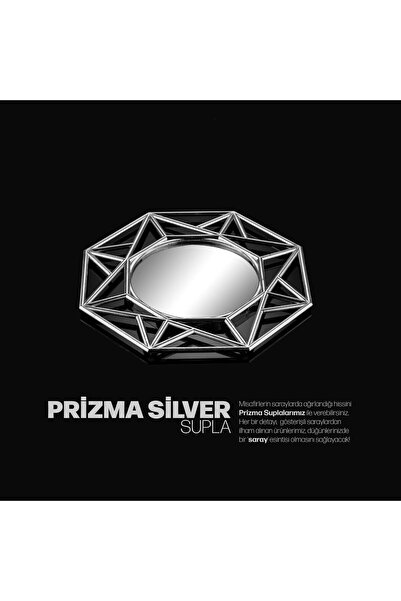 PONCİKPAZAR 6`LI PRİZMA SİLVER MODEL SUPLA