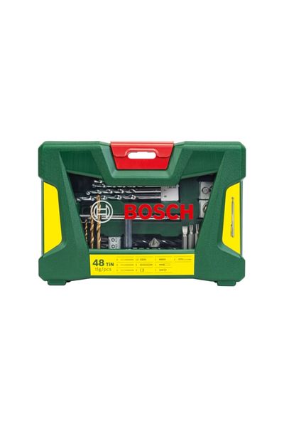 Bosch 48-Piece V-Line Convenient Storage Drill Bit Set