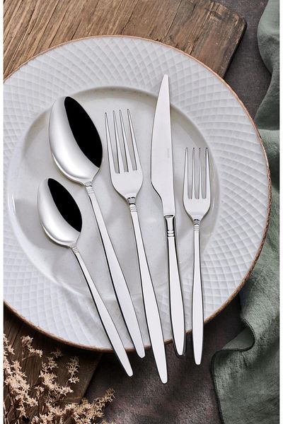 on-on Pera 36 Piece Fork Spoon Knife Set 18/10