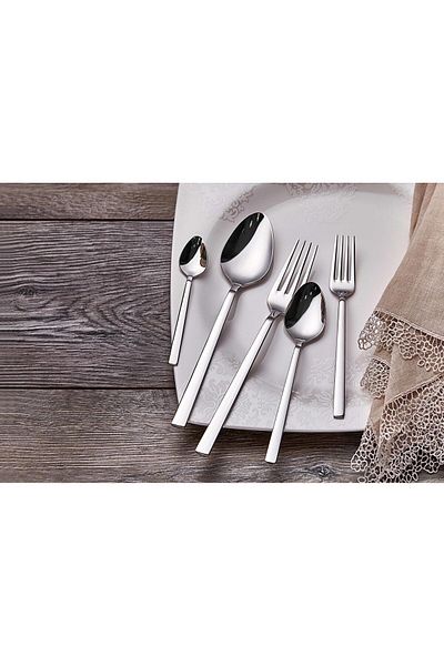 on-on Solingen Sea - 30 Piece Fork Spoon Set