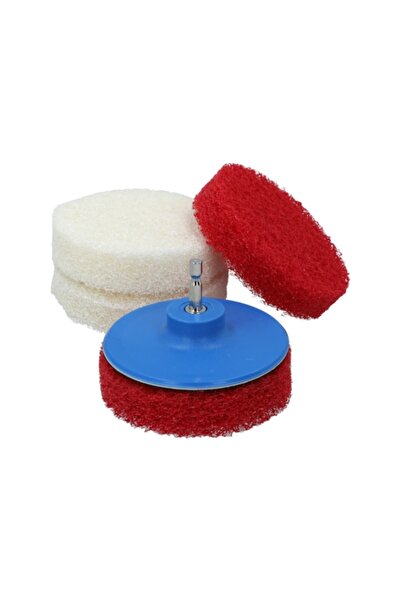 Bring it on وسادات تنظيف الحفر الناعمة والمتوسطة مكونة من 4 قطع