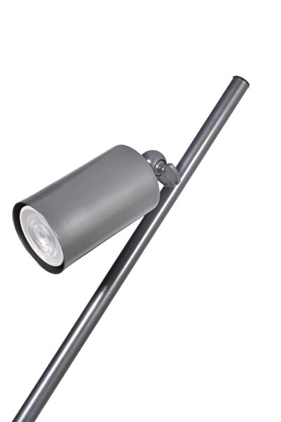 Modavize Spoti Modern Design Design - Gray Metal Lampshade Night Lamp and Table Lamp (Day Work)