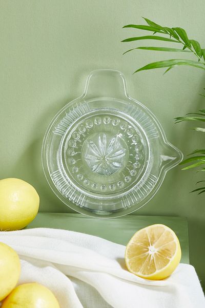 Lora Bianca Glass Lemon Squeezer