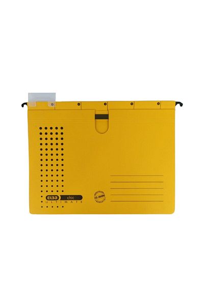 ELBA Yellow A4 Chic Hanging Wire File - 10 Pieces