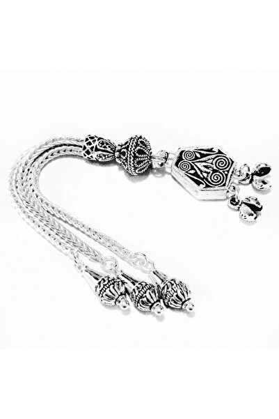 Anatoliana Gümüş Imame Ve Püskül Tesbih Takımı 12 Cm 17 gram No. 6937