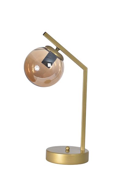 Modavize Brüksel Design Wired Metal Honey Glass - Antique Colored Night Light Table Lamp