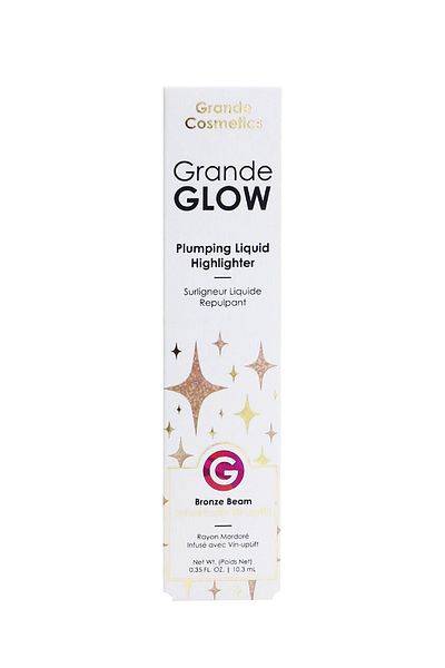 Grande Cosmetics Grandeglow - 10.3ml Bronze Beam Plumping Liquid Highlighter