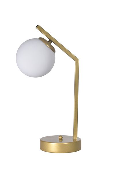 Modavize Luxury Modern Design Design Antique Color Metal White Glass Lampshade Night Light Table Lamp