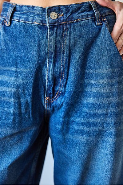 Bianco Lucci Pantaloni din denim cu picioare largi pentru femei 490 60351106