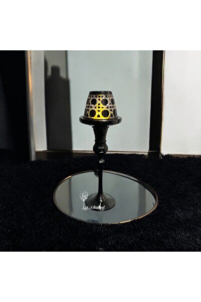 es es kristal Cam Kesme Şamdan Ve Buhurdanlık / Tasarım Patent Belgeli