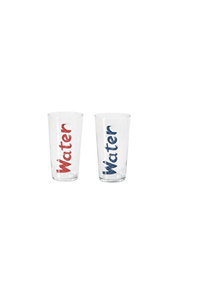 Mudo Concept Water Bardak 570 ml 2'li Set -mavi&kırmızı