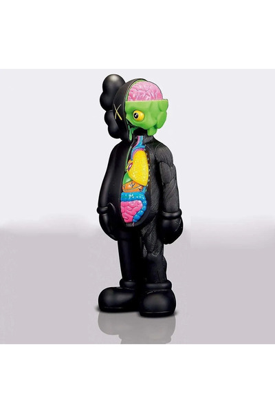 3DLAYERCRAFT Kaws Parçalanmış Zombi Figür 20 cm Boyalı