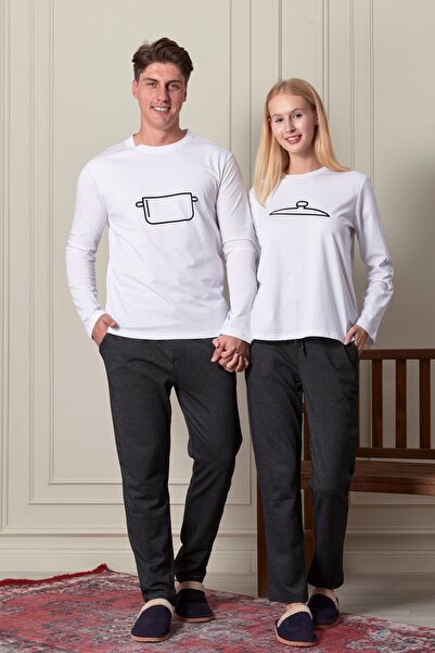 Bella Dossi Μονό Ζέρσεϊ Ύφασμα Καθημερινός Άνετος Βαμβακερός Συνδυασμός Ζευγάρι