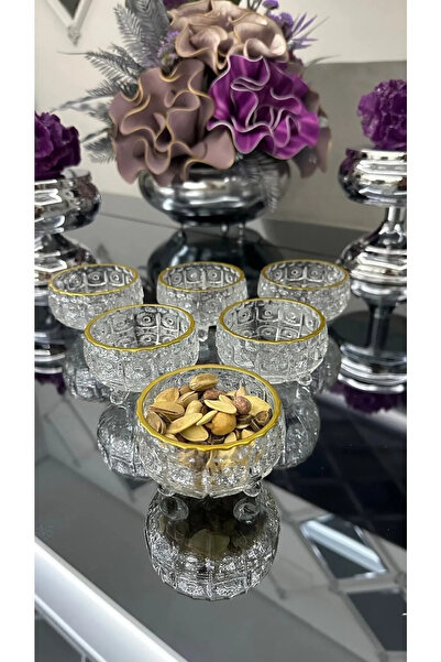 Genel Markalar Ayaklı Kesme Lokumluk Şekerlik Çerezlik Takımı