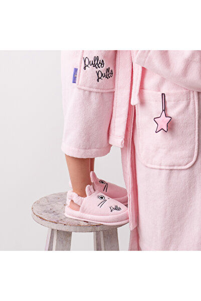 Milk & Moo Milk&Moo Rabbit Toddler Kids Slippers, %100 Cotton,For House,Bath, Indoor Use