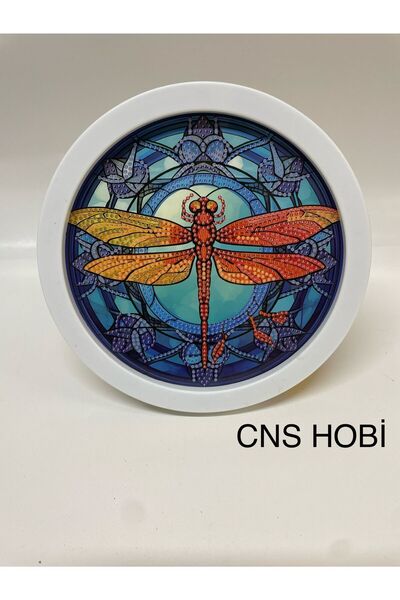 Yapboz BONCUKLU TAŞLI MOZAİK ELMAS GOBLEN TABLO ÇERÇEVELİ RESİM PUZZLE DIAMOND SET 20X20