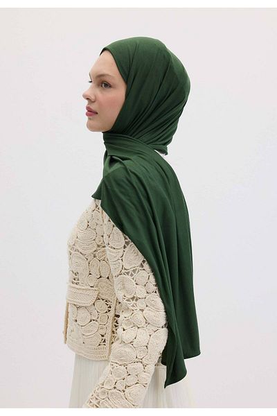 Fresh Emerald Bamboo Combed Shawl