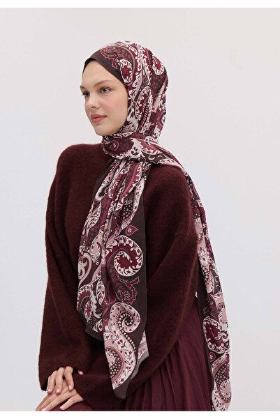 Fresh شال بنمط أسينات باللون الفوشيا